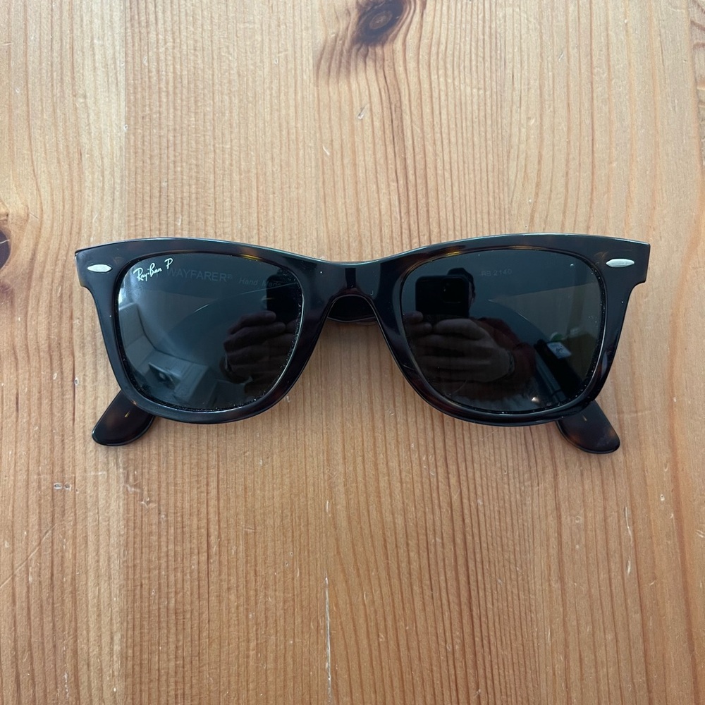 Ray-Ban Wayfarer Classic Polarized Tortoise Shell
